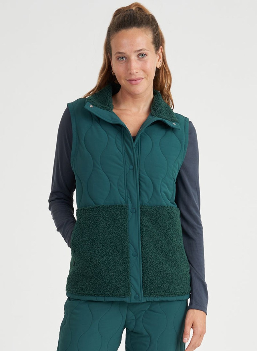 Tops Thrive Societe | Teddy Quilted Vest