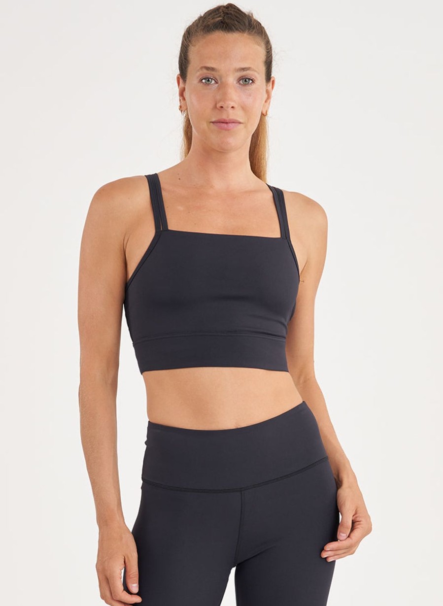 Tops Thrive Societe | Strappy Square Neck Bra