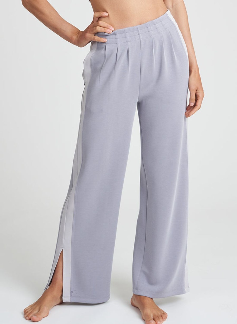 Matching Sets Thrive Societe | Blocked Pleat Waist Pant