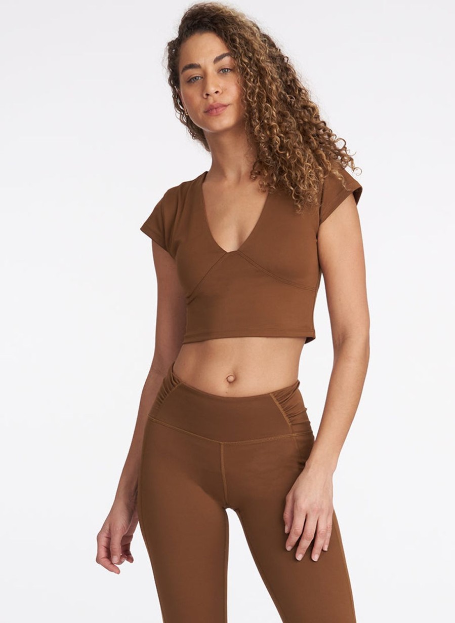 Matching Sets Thrive Societe | Deep V Crop - Final Sale