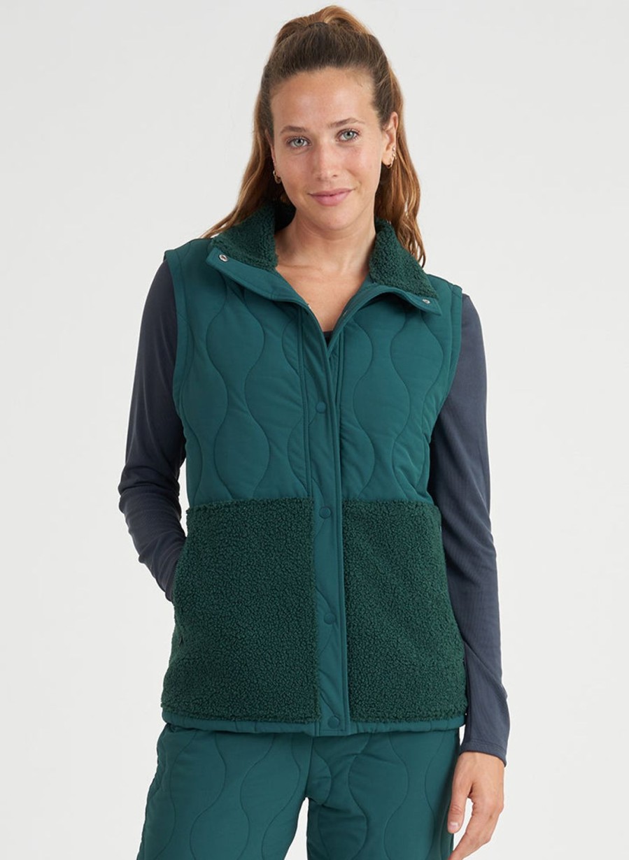 Matching Sets Thrive Societe | Teddy Quilted Vest