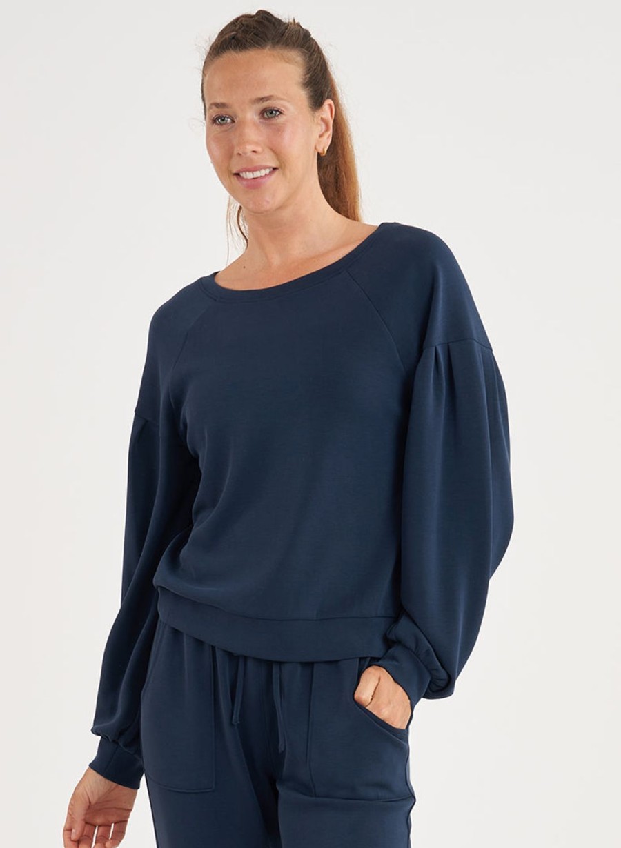 Tops Thrive Societe | Pleated Pullover