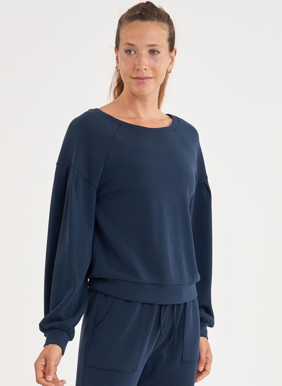 Tops Thrive Societe | Pleated Pullover