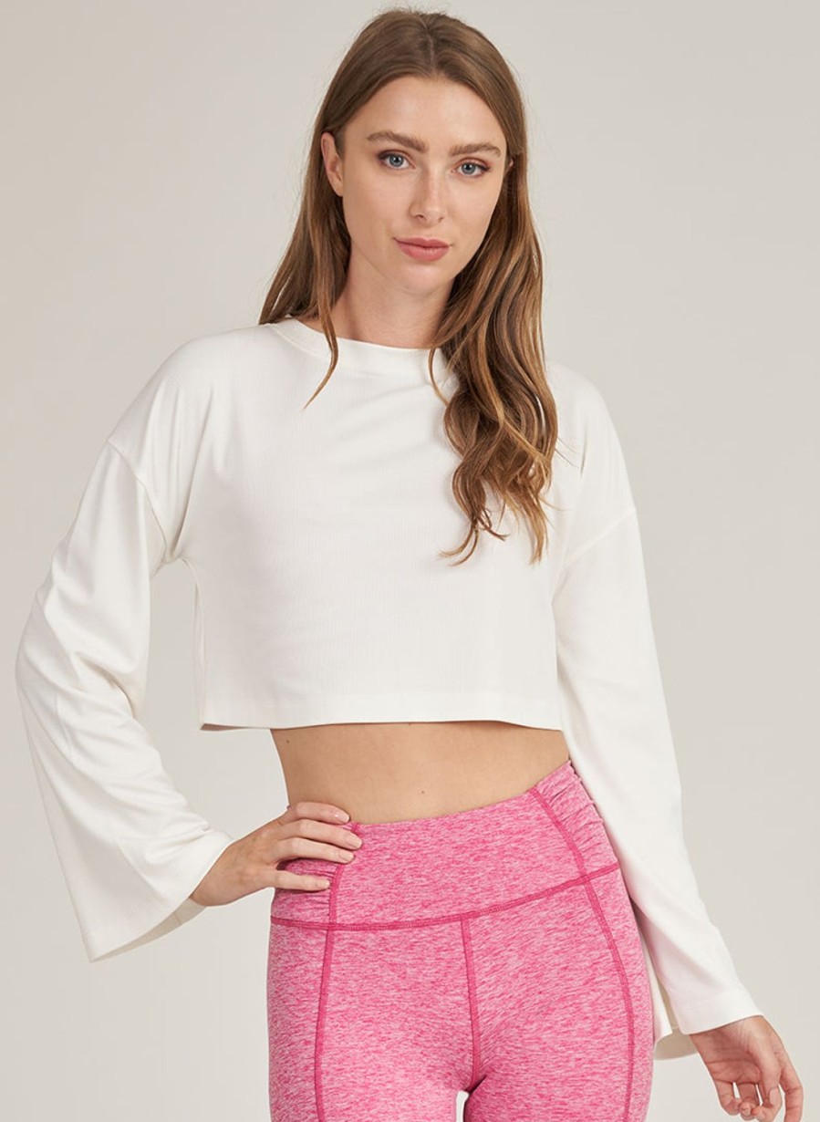 Tops Thrive Societe | Bell Sleeve Crop