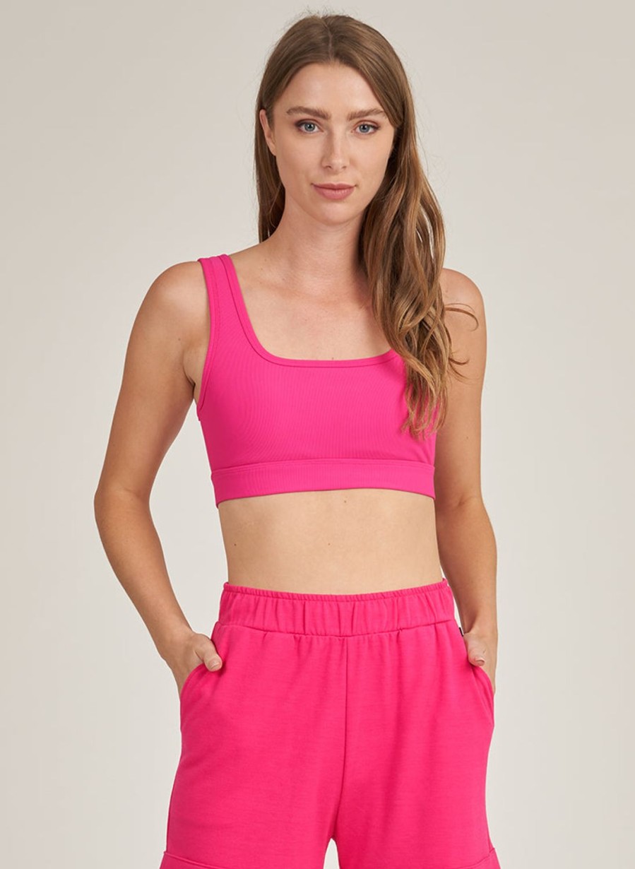 Tops Thrive Societe | Satin Inset Bra