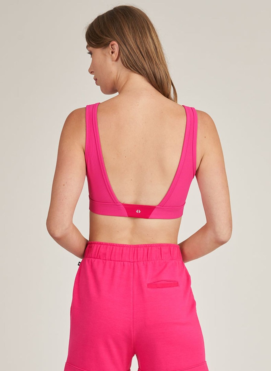 Tops Thrive Societe | Satin Inset Bra