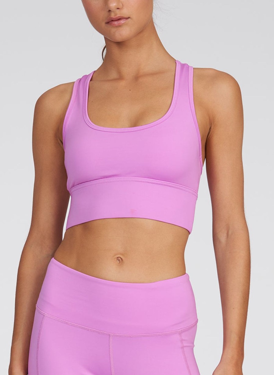 Tops Thrive Societe | Perforated Racerback Bra - Final Sale