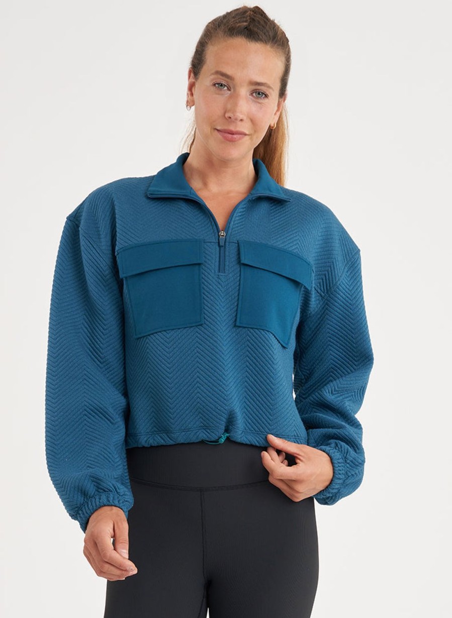 Tops Thrive Societe | Patch Pocket Pullover