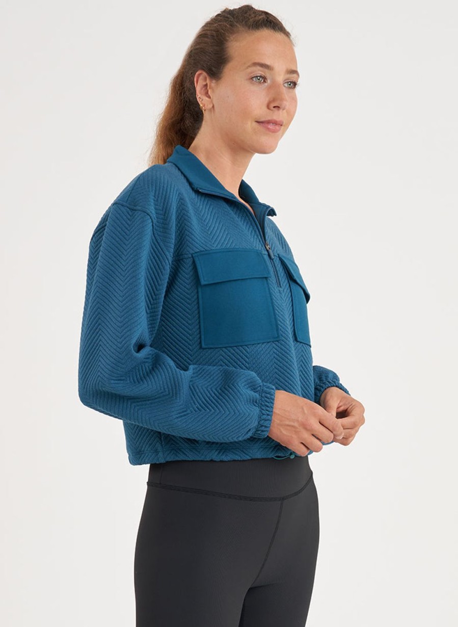 Tops Thrive Societe | Patch Pocket Pullover