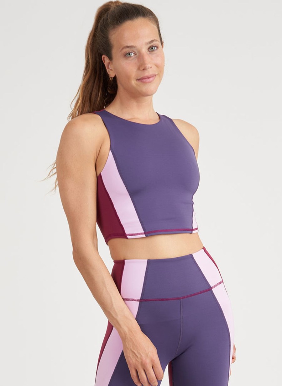 Matching Sets Thrive Societe | Zip Color Block Bra