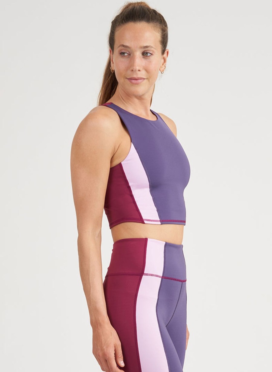 Matching Sets Thrive Societe | Zip Color Block Bra