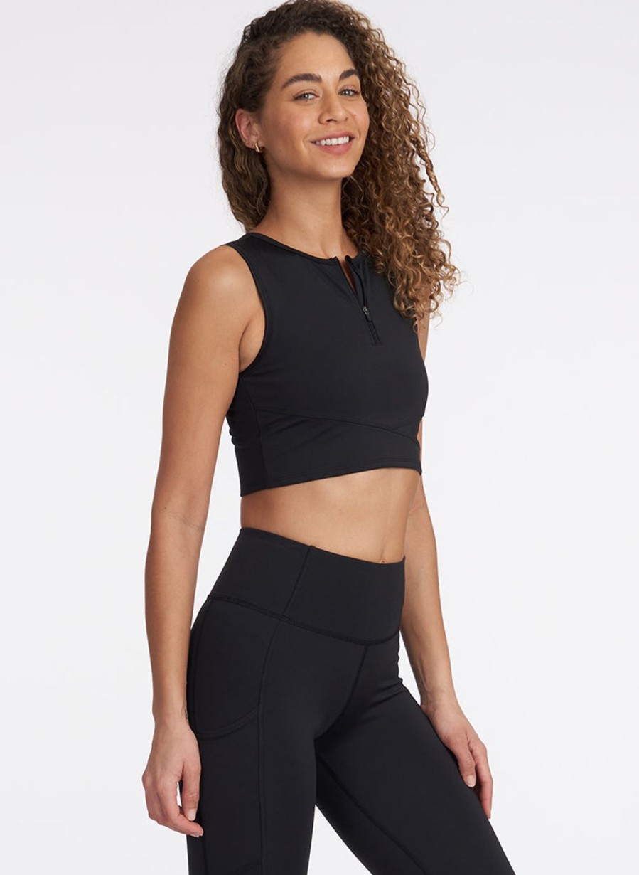 Tops Thrive Societe | Zip Front Tank - Final Sale