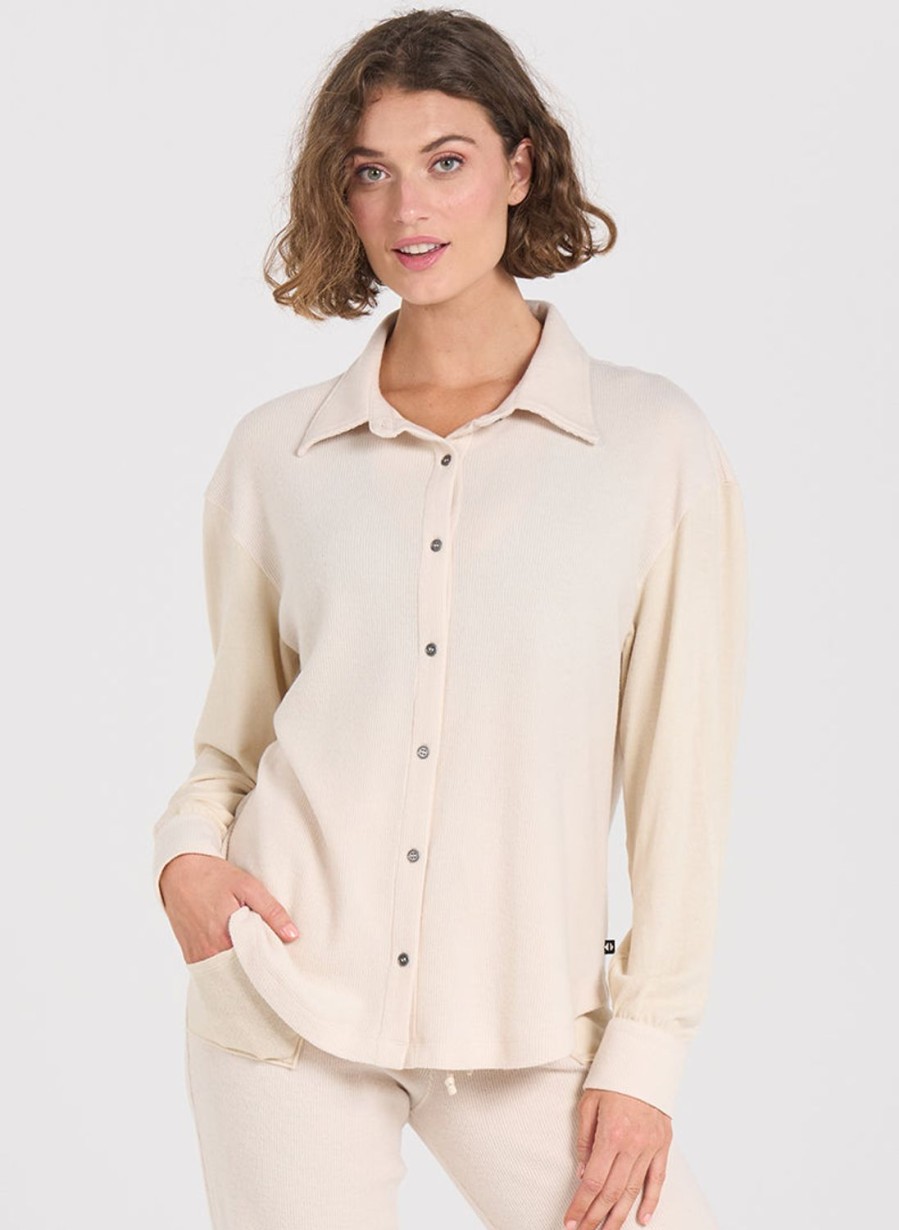 Matching Sets Thrive Societe | Boyfriend Shirt