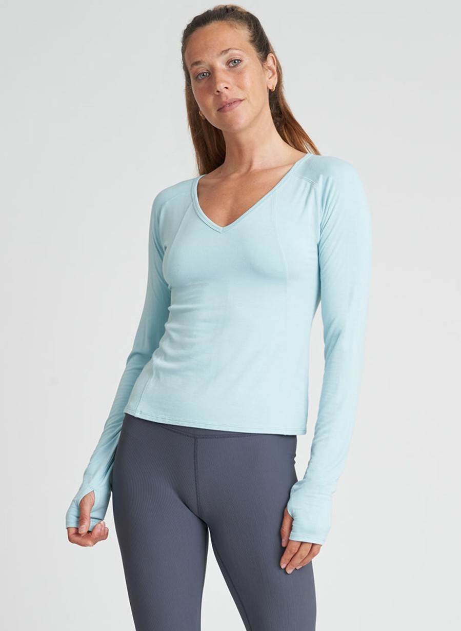 Tops Thrive Societe | Exposed Seam Long Sleeve