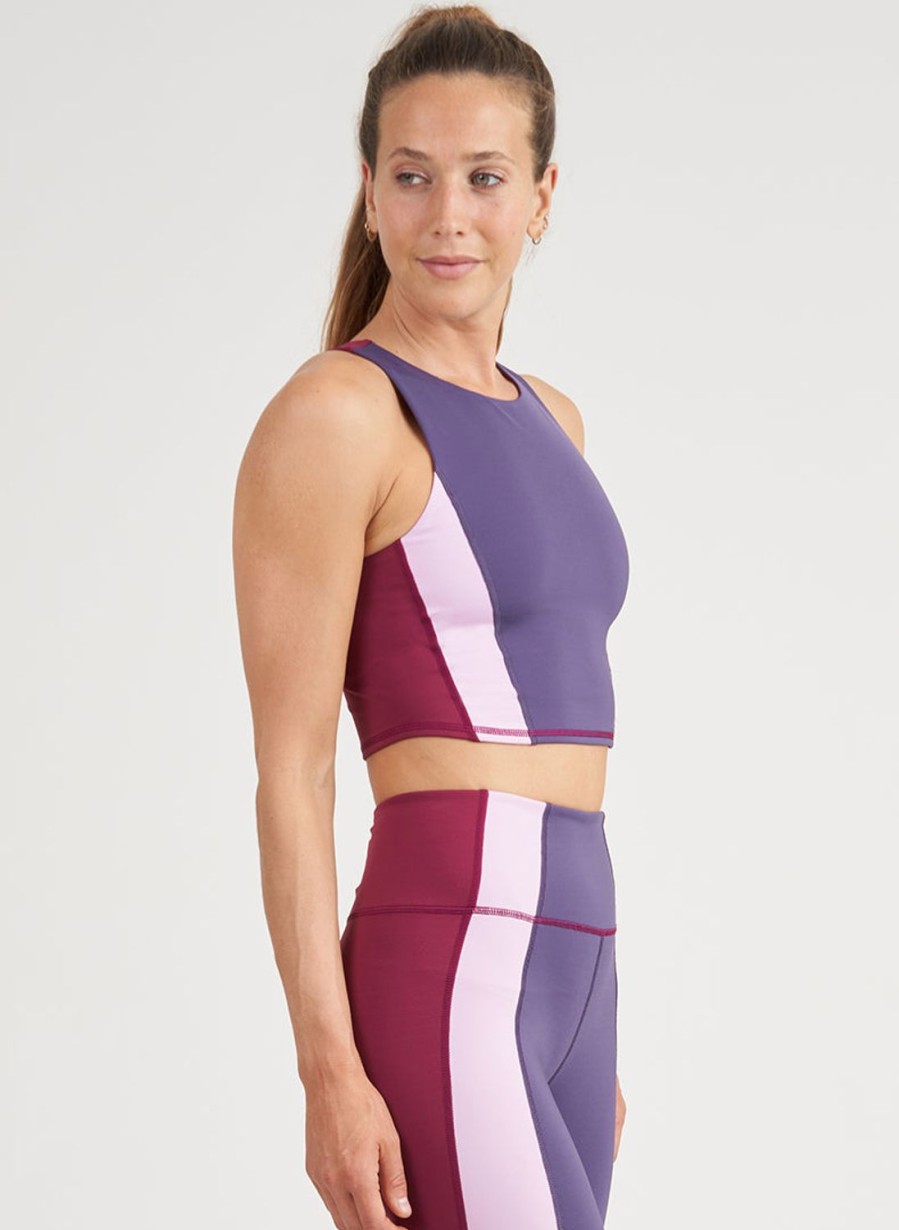 Tops Thrive Societe | Zip Color Block Bra